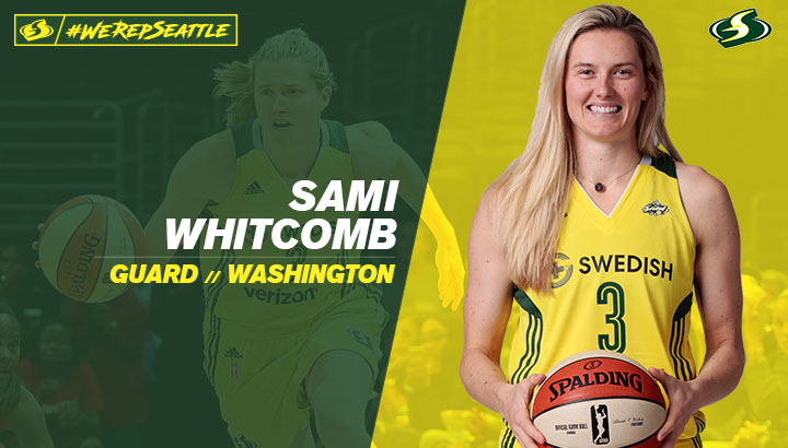 Sami Whitcomb Re-Signs with Seattle Storm